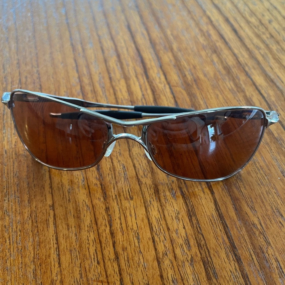 Oakley Vintage Crosshair Metal Alloy Aviator Sunglasses 05 815 60 17